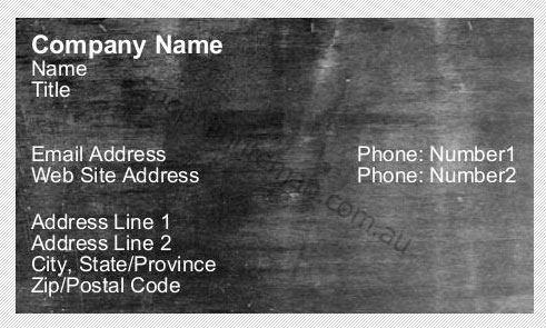 The Classic Business Card