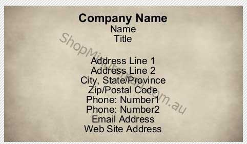 The Parchment Business Card