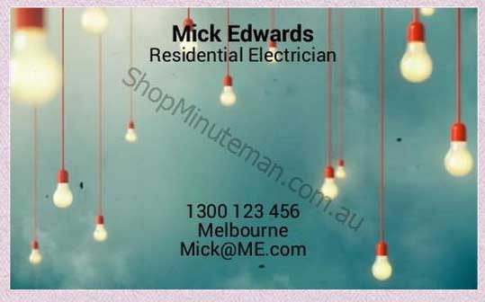 Business Card Designed by Mick