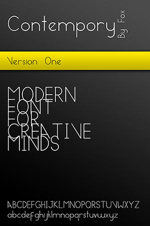 Modern Font