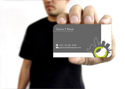 Rounded Edge Business Card