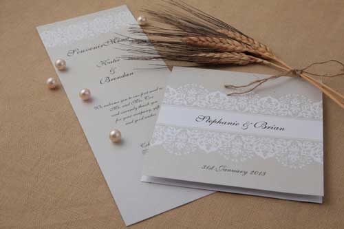 Printed Wedding Invitation